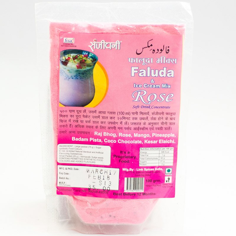 Rose Faluda Mix